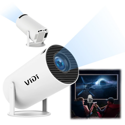 🎬 Mini Proyector 1080P con WiFi & Bluetooth – Cine en Cualquier Lugar 🌍